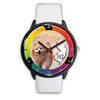 Cute Pomeranian Dog New Jersey Christmas Special Wrist Watch