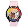 Cute Pomeranian Dog New Jersey Christmas Special Wrist Watch