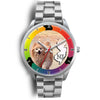 Lovely Pomeranian Dog New Jersey Christmas Special Wrist Watch