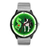 Boston Terrier Dog New Jersey Christmas Special Wrist Watch