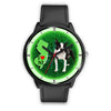 Boston Terrier Dog New Jersey Christmas Special Wrist Watch