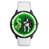 Boston Terrier Dog New Jersey Christmas Special Wrist Watch