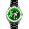 Lovely Boston Terrier Dog New Jersey Christmas Special Wrist Watch