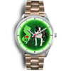 Lovely Boston Terrier Dog New Jersey Christmas Special Wrist Watch