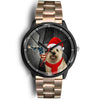 Cairn Terrier Florida Christmas Special Wrist Watch