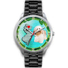 Cute Havanese Dog New Jersey Christmas Special Wrist Watch