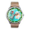 Cute Havanese Dog New Jersey Christmas Special Wrist Watch