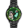 Miniature Schnauzer Dog New Jersey Christmas Special Wrist Watch