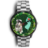 Miniature Schnauzer Dog New Jersey Christmas Special Wrist Watch