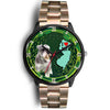 Miniature Schnauzer Dog New Jersey Christmas Special Wrist Watch