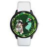 Miniature Schnauzer Dog New Jersey Christmas Special Wrist Watch