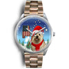 Cairn Terrier Alabama Christmas Special Wrist Watch