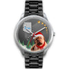 Cute Bordeaux Mastiff Arizona Christmas Special Wrist Watch