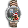 Cute Bordeaux Mastiff Arizona Christmas Special Wrist Watch