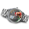 Cute Bordeaux Mastiff Arizona Christmas Special Wrist Watch