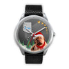 Cute Bordeaux Mastiff Arizona Christmas Special Wrist Watch