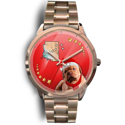 Dogue De Bordeaux Arizona Christmas Special Wrist Watch