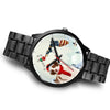Brittany Dog Florida Christmas Special Wrist Watch