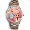 Brittany Dog Arizona Christmas Special Wrist Watch