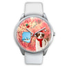 Brittany Dog Arizona Christmas Special Wrist Watch