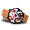 Bernese Mountain Dog Colorado Christmas Special Wrist Watch