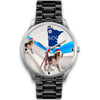 Beagle Dog Minnesota Christmas Special Wrist Watch