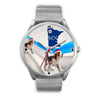 Beagle Dog Minnesota Christmas Special Wrist Watch