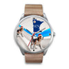 Beagle Dog Minnesota Christmas Special Wrist Watch