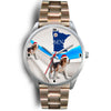 Beagle Dog Minnesota Christmas Special Wrist Watch