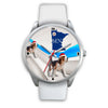 Beagle Dog Minnesota Christmas Special Wrist Watch