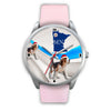 Beagle Dog Minnesota Christmas Special Wrist Watch