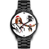 Basset Hound Dog Minnesota Christmas Special Wrist Watch