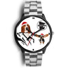 Basset Hound Dog Minnesota Christmas Special Wrist Watch