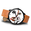 Basset Hound Dog Minnesota Christmas Special Wrist Watch