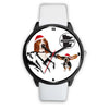 Basset Hound Dog Minnesota Christmas Special Wrist Watch