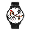 Basset Hound Dog Minnesota Christmas Special Wrist Watch