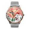 Bull Terrier Florida Christmas Special Golden Wrist Watch