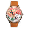 Bull Terrier Florida Christmas Special Golden Wrist Watch
