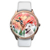 Bull Terrier Florida Christmas Special Golden Wrist Watch