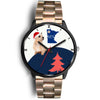 Norwich Terrier Minnesota Christmas Special Wrist Watch