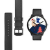 Norwich Terrier Minnesota Christmas Special Wrist Watch