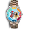 Amazing English Mastiff Dog New Jersey Christmas Special Wrist Watch