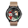 Cute Siberian Husky Arizona Christmas Special Wrist Watch