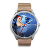 Cute Norwich Terrier Minnesota Christmas Special Wrist Watch