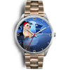 Cute Norwich Terrier Minnesota Christmas Special Wrist Watch