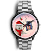 Cute Siberian Husky Alabama Christmas Special Wrist Watch