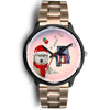 Cute Siberian Husky Alabama Christmas Special Wrist Watch