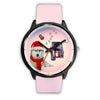 Cute Siberian Husky Alabama Christmas Special Wrist Watch