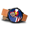 Bulldog Dog Colorado Christmas Special Wrist Watch