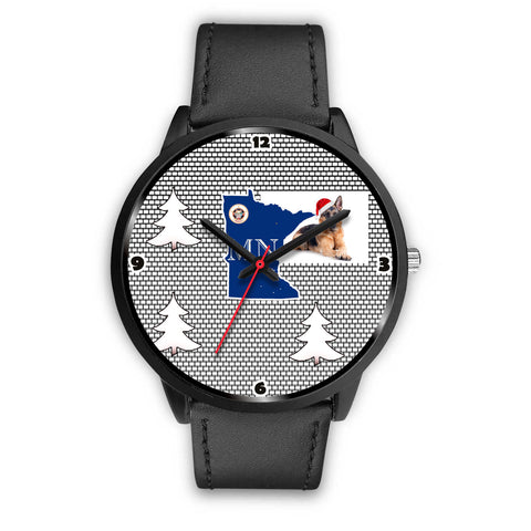 German Shepherd Dog Minnesota Christmas Special Wrist Watch